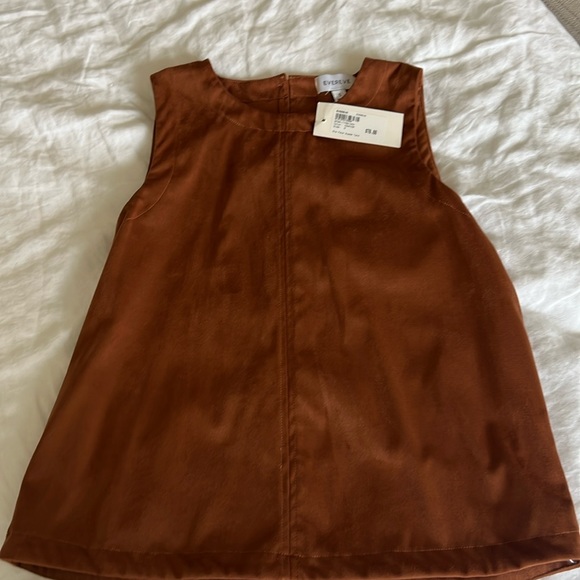 Evereve Ava faux suede tank, S, NWT - Picture 3 of 4